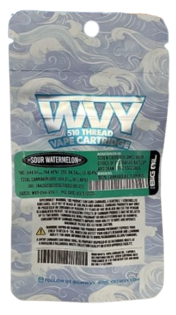Photograph of product: SOUR WATERMELON (H) 1G DISTILLATE CART