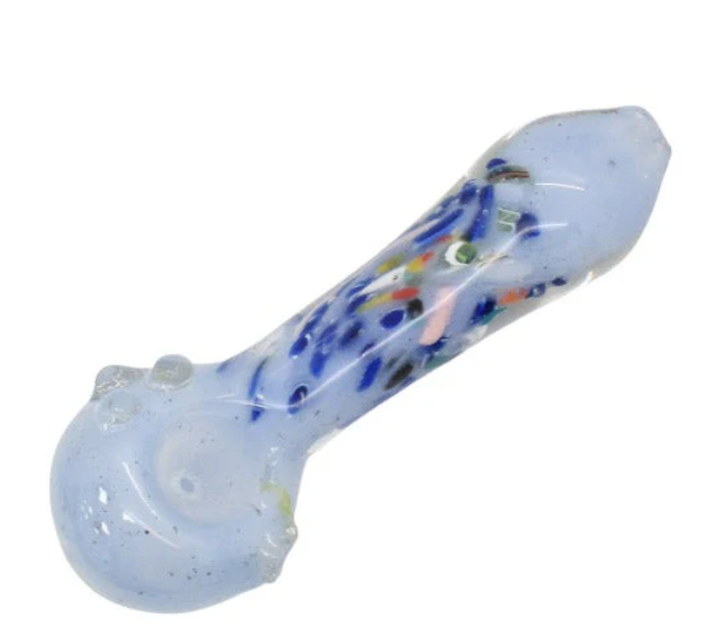 Photograph of product: 5" Melted Confetti Hand Pipe  - Asst.