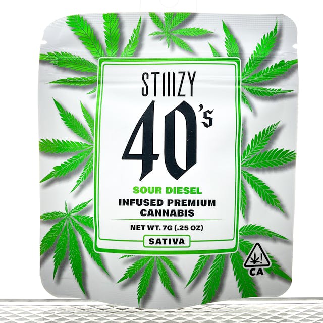 Photograph of product: Sour Diesel - Infused 7g SMALLS - 
