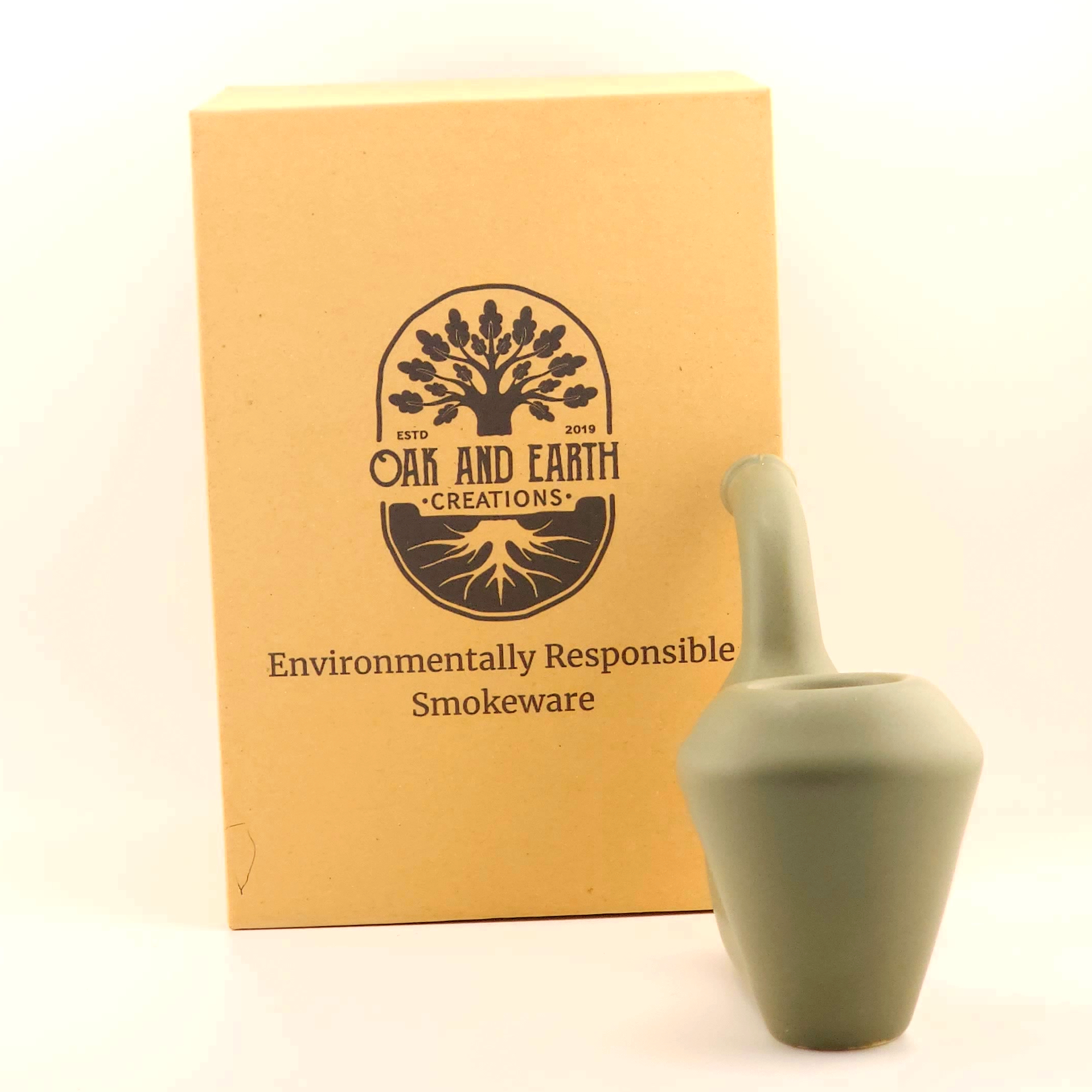 Photograph of product: Pipe | Oak Earth | ceramic sherlock