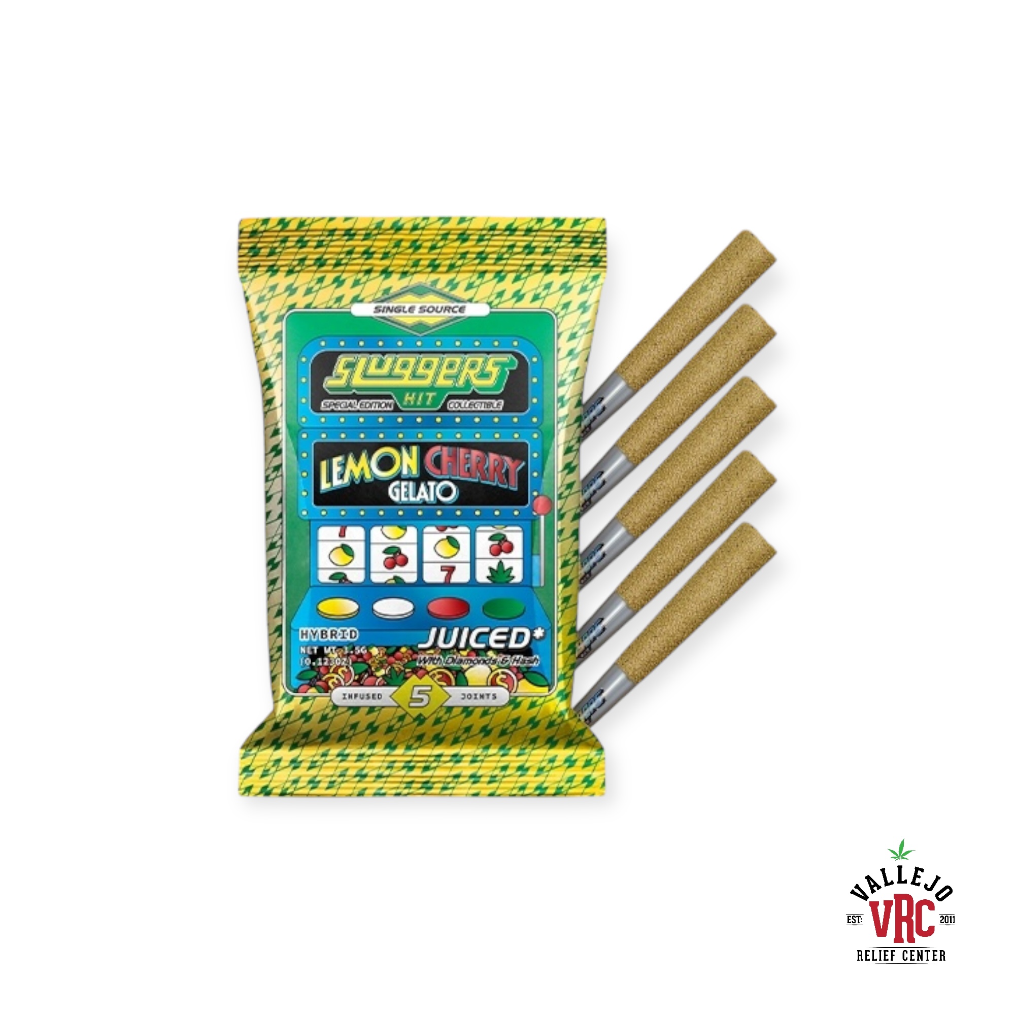 Photograph of product: LEMON CHERRY GELATO 0.7G 5PK