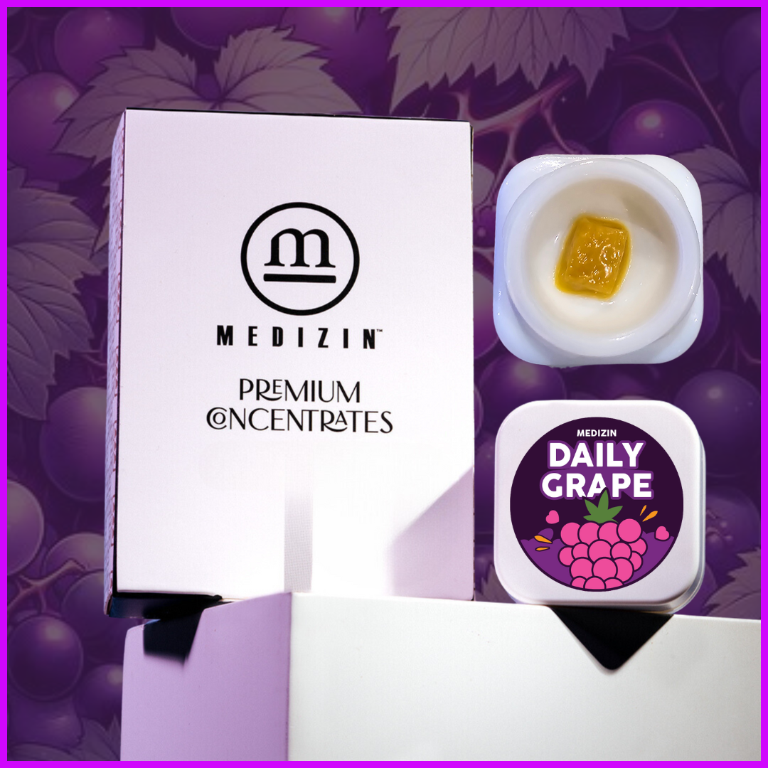 Photograph of product: Daily Grape .5g LR Badder