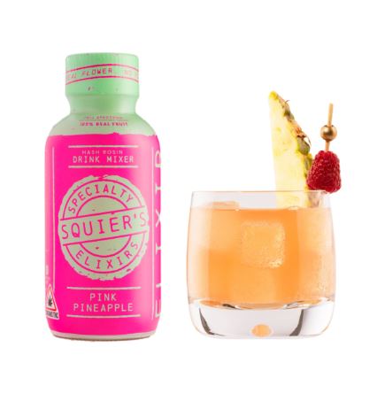 Photograph of product: Squier's | Pink Pineapple au chocolat Rosin Elixir 500mg