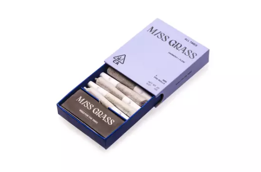 Photograph of product: Miss Grass All Times 0.4g 5pk Prerolls