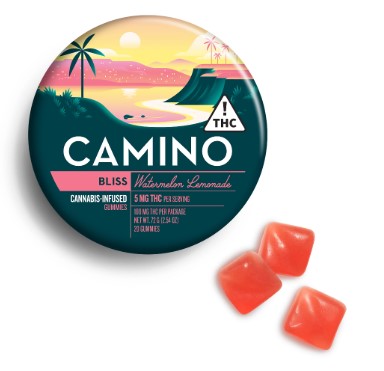 Photograph of product: (48199) 100mg Watermelon Lemonade Gummies