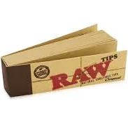 Photograph of product: RAW | Classic Tips | 50 per pkg