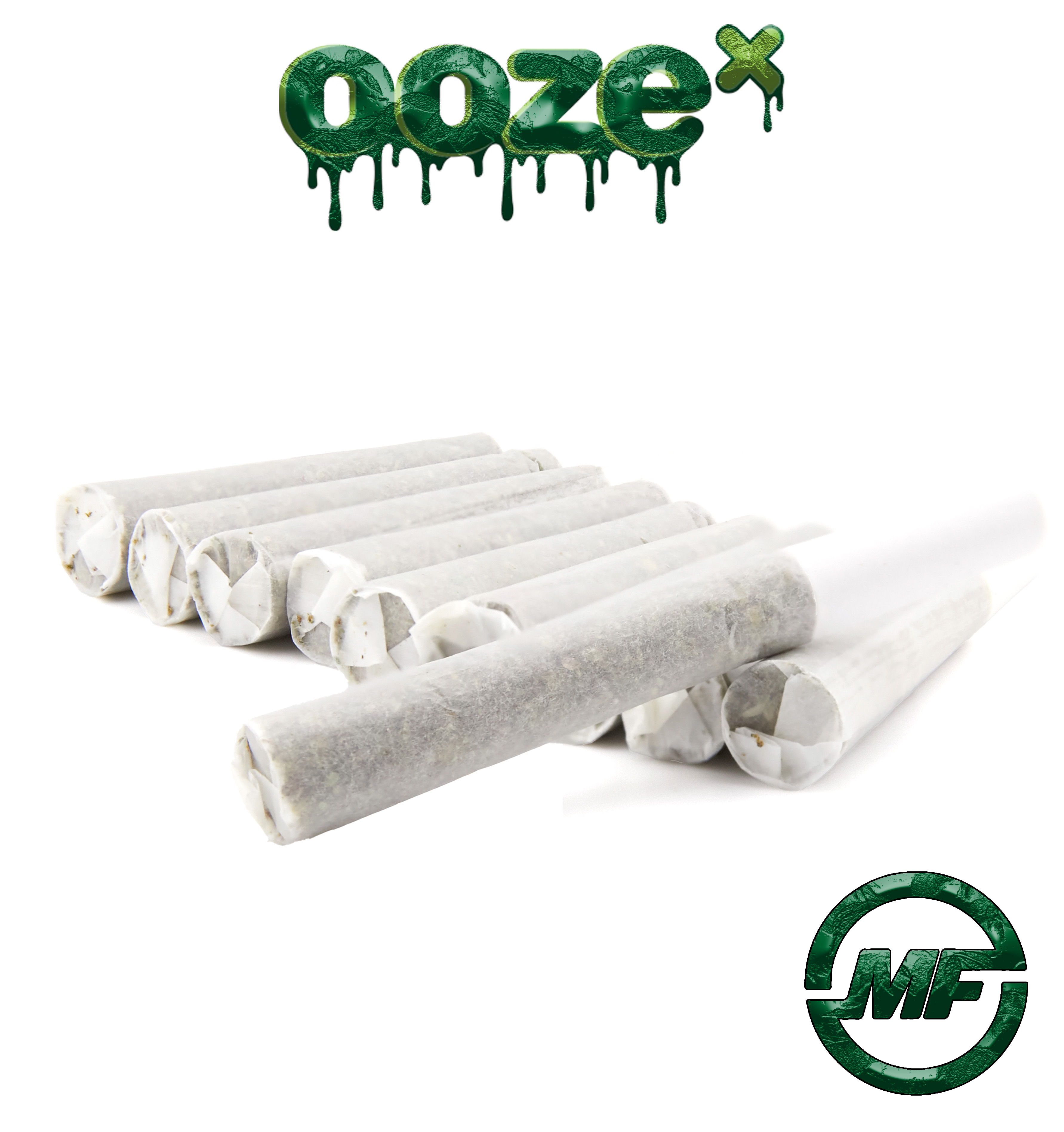 Photograph of Product: Ooze X | Mango Sunrise | 10 Pack Infused Pre-Rolls | 5g