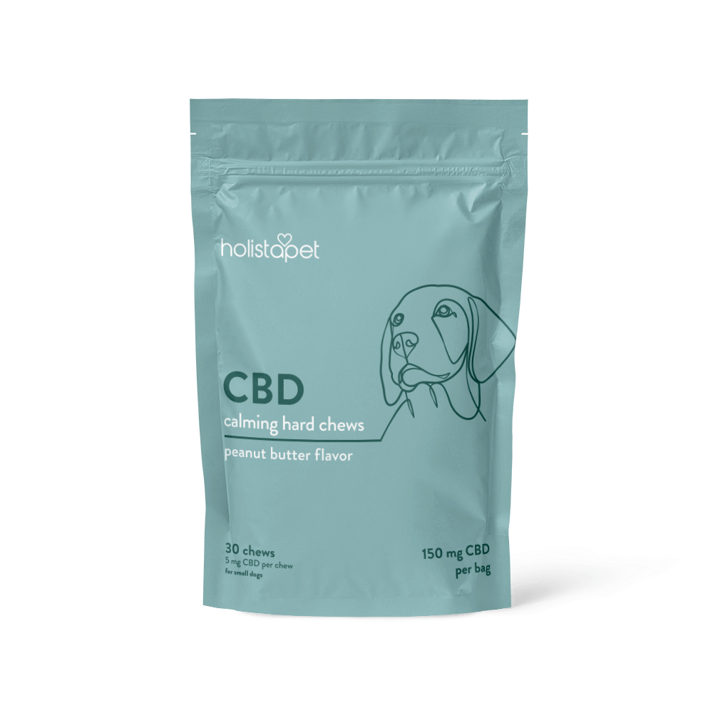 Photograph of product: HP - DOG CALMING CBD HARD TREATS FOR ANXIETY 300mg