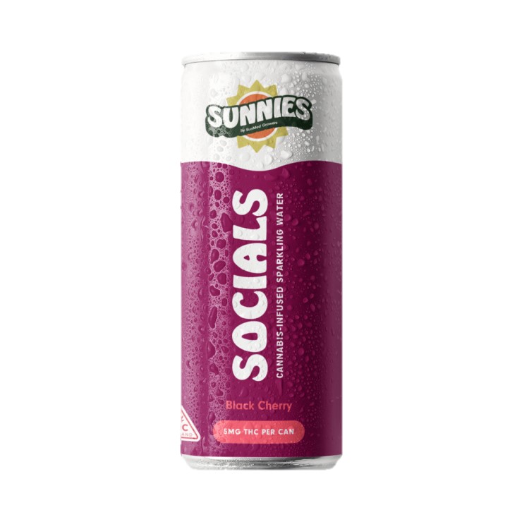 Photograph of product: 10mg Black Cherry Infused Sparkling Water 12oz