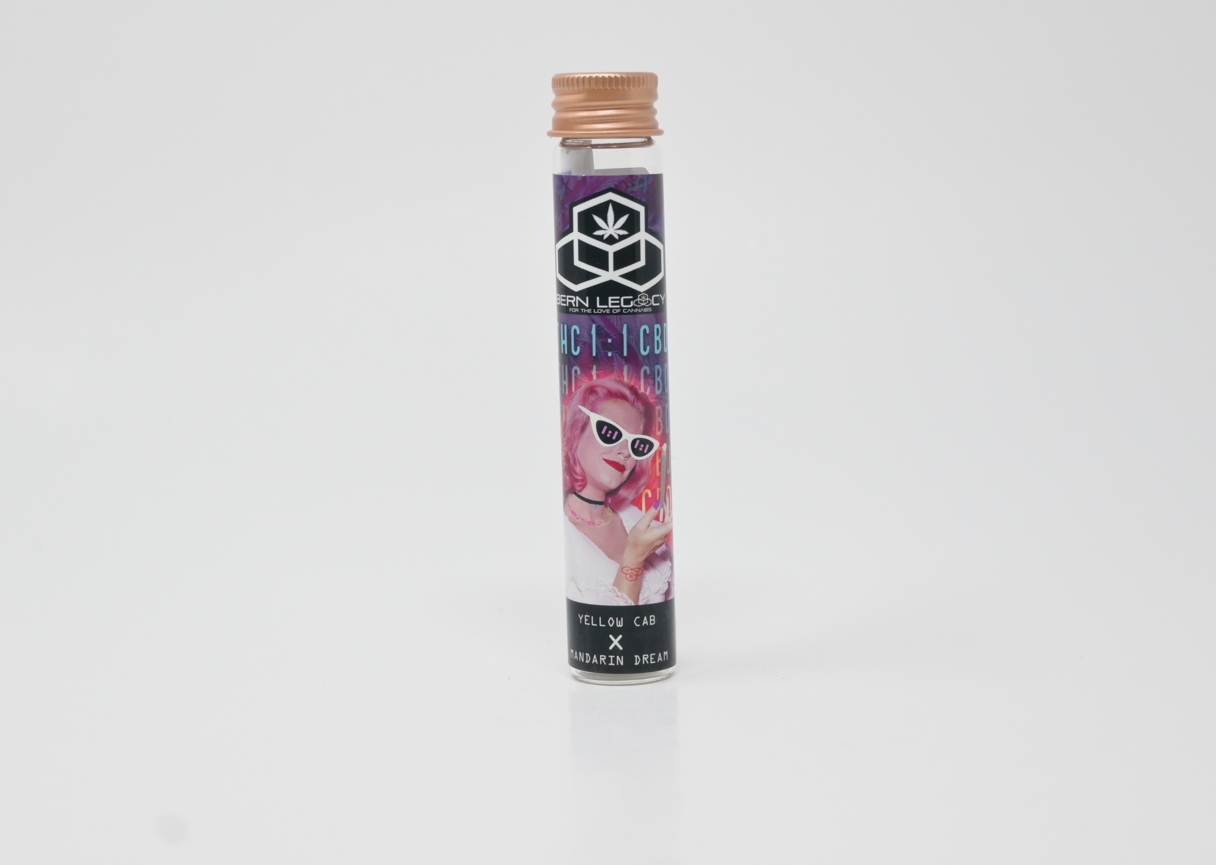Photograph of product: Bern Living Organics Mellow Cab Preroll