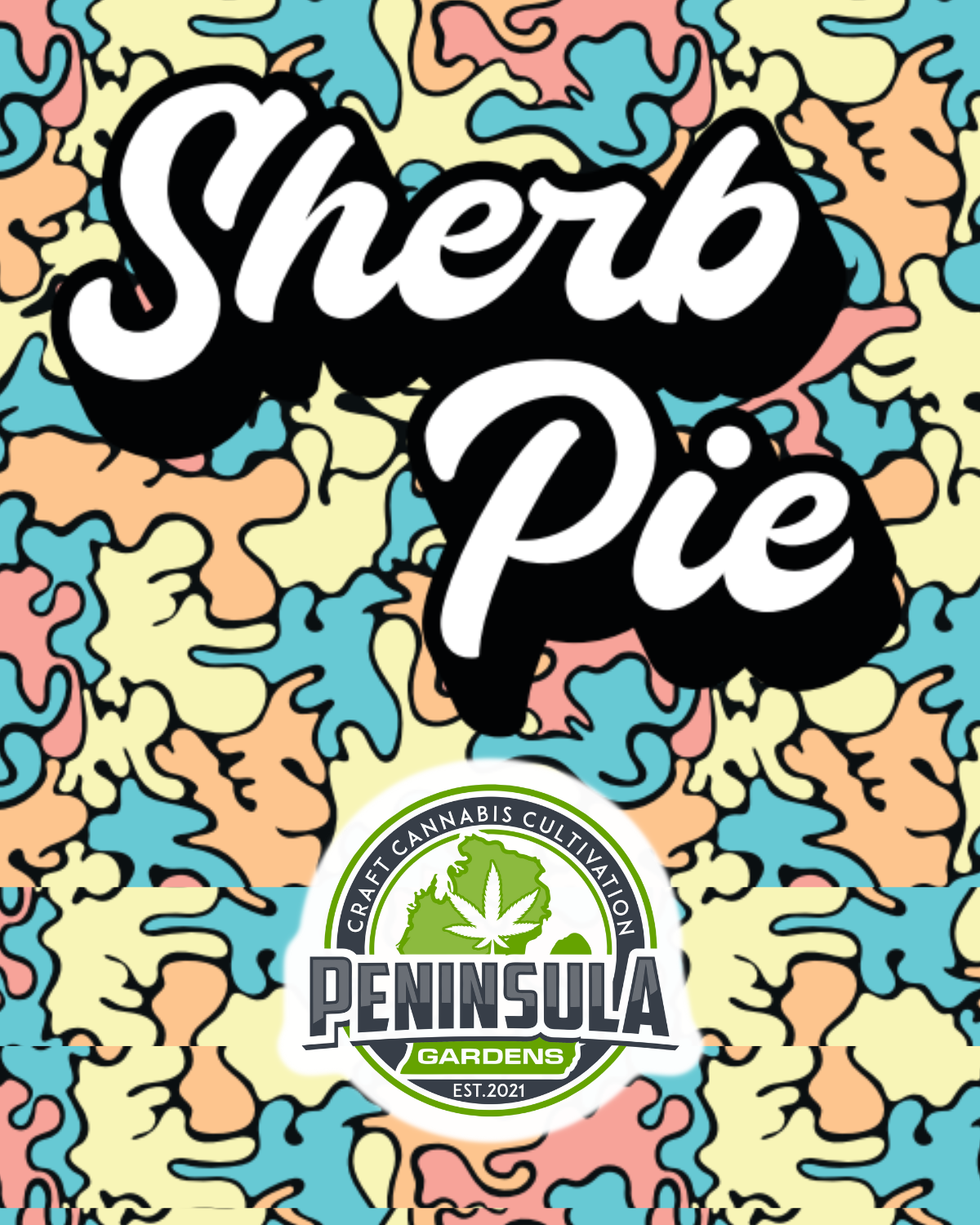Photograph of product: DELI - PENINSULA GARDENS Sherb Pie - 3.5g