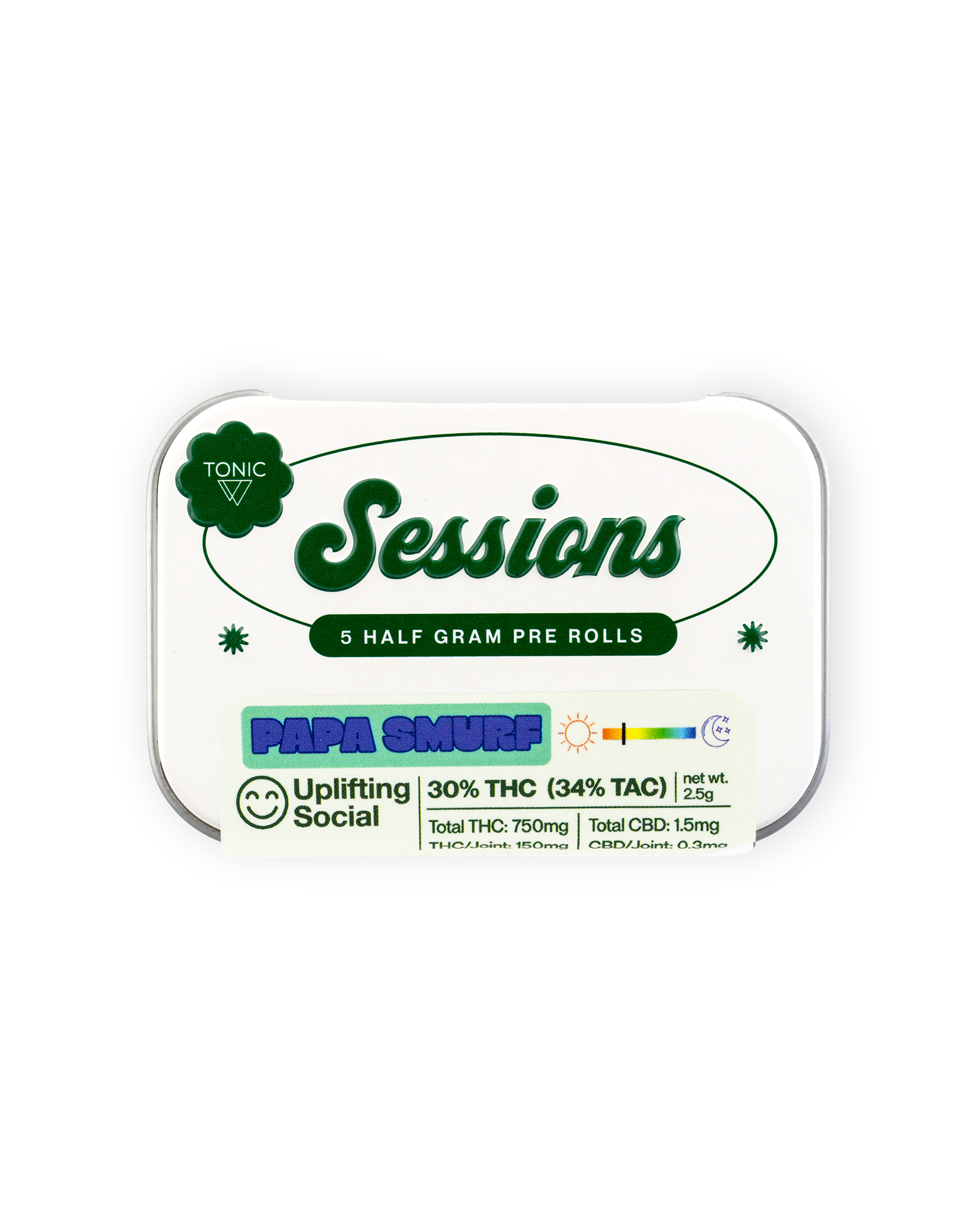 Photograph of product: Sessions PAPA SMURF | 5-Pack