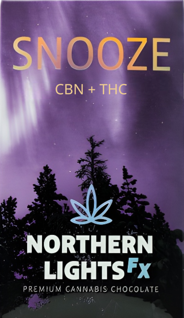 Photograph of product: Northern Lights FX | Snooze 4:1 | Chocolate | 200mg