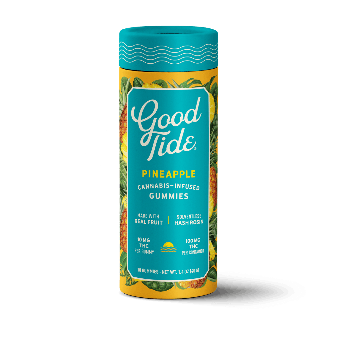 Photograph of product: Gummies 200mg l Pineapple l Oui'd l Good Tide l WYLD