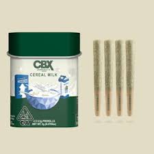 Photograph of product: CBX Cereal Milk .5g Preroll 4pk
