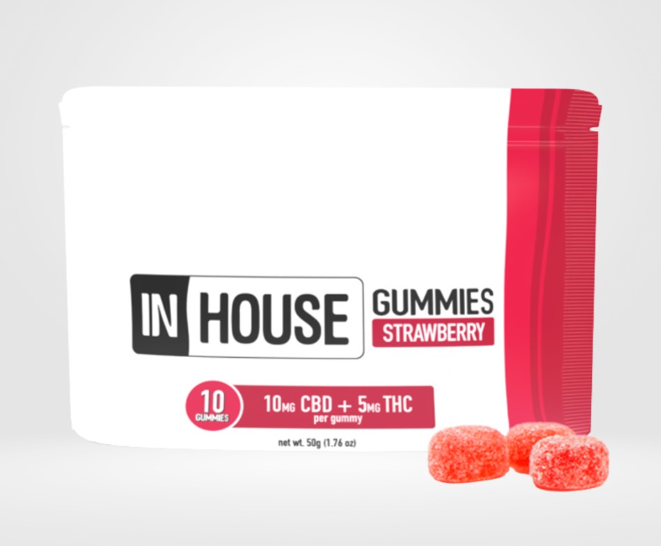 Photograph of Product: 1:1 Strawberry Gummies | 10pk