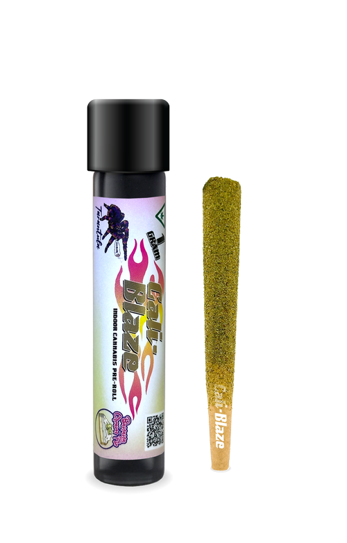 Photograph of product: Banana Cream Pie - Tarantula infused - 1g pre-roll
