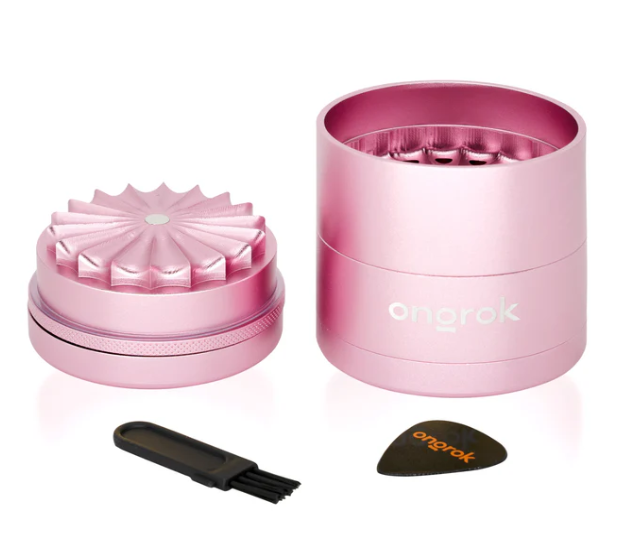 Photograph of product: 5 Piece Magnetic Grinder - Rose Gold