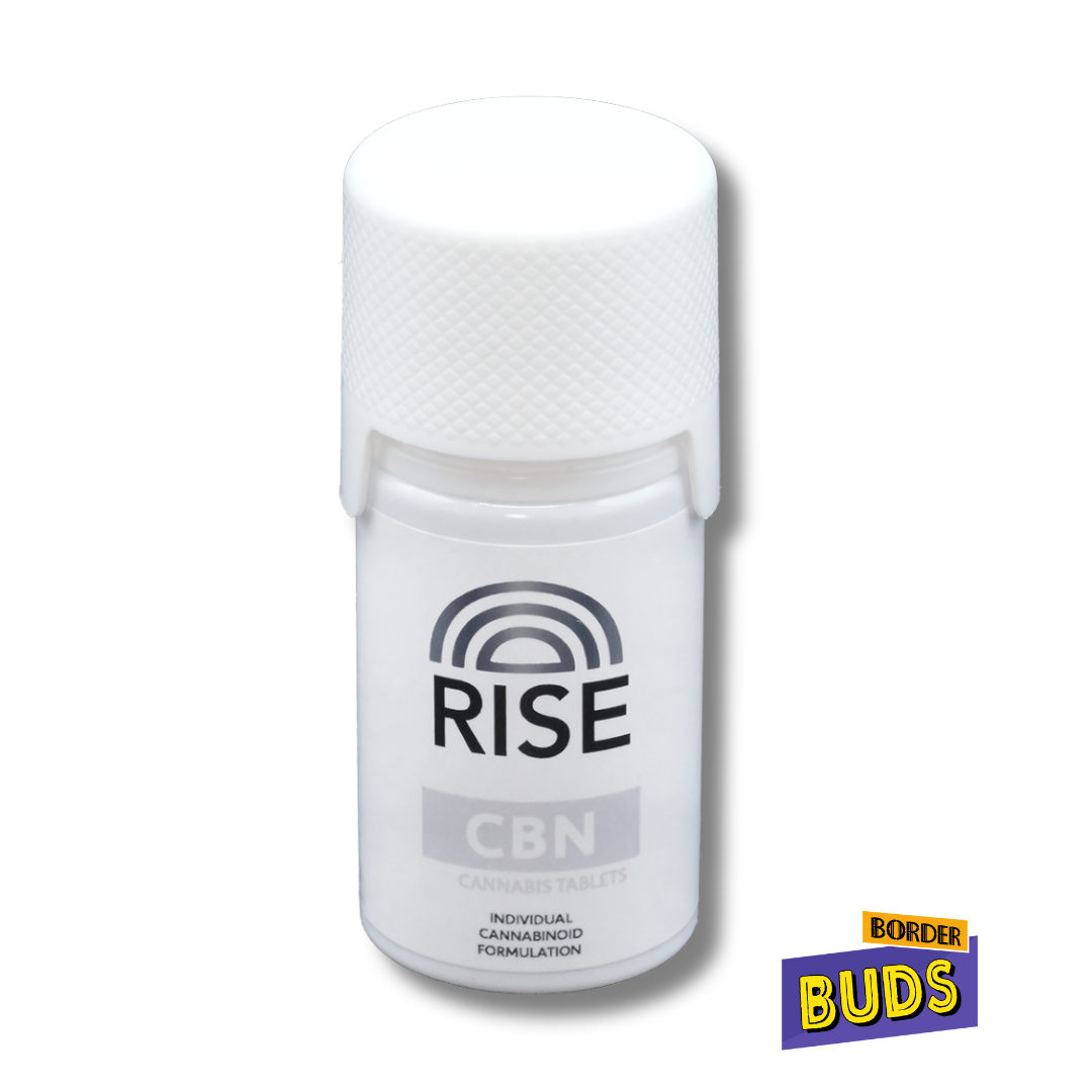 Photograph of product: CBN | Rise | 200mg | Tablets