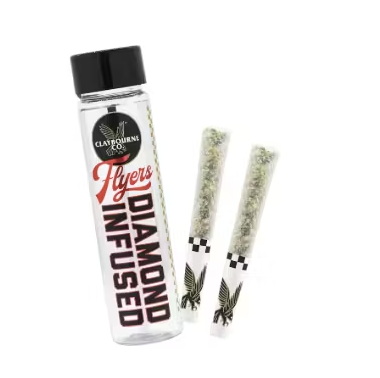 Photograph of product: Preroll 2pk (Diamond Infused) - Guava Gaslato