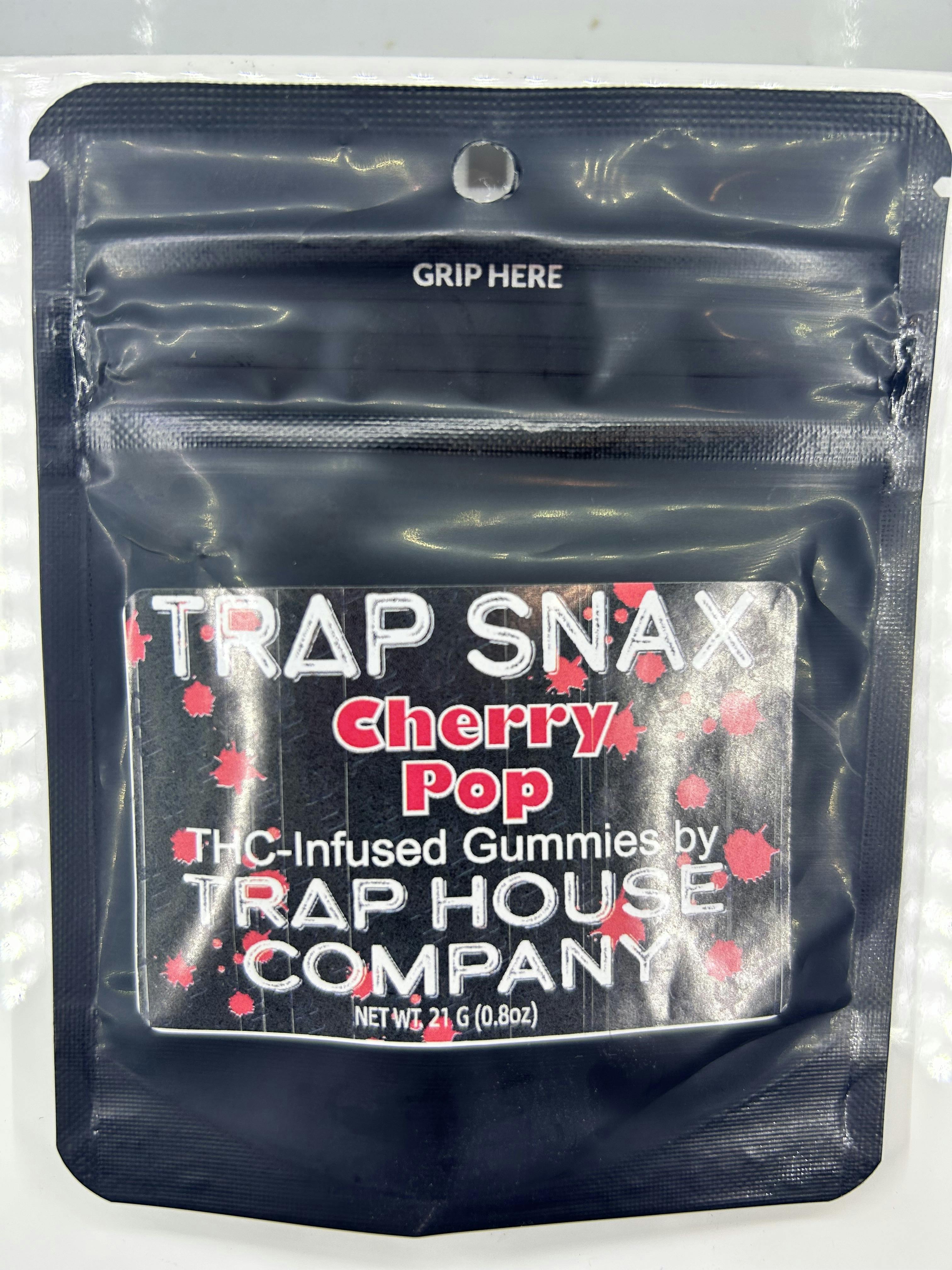 Photograph of product: Trap Snax - Cherry Pop - 200MG Gummies- BOGO
