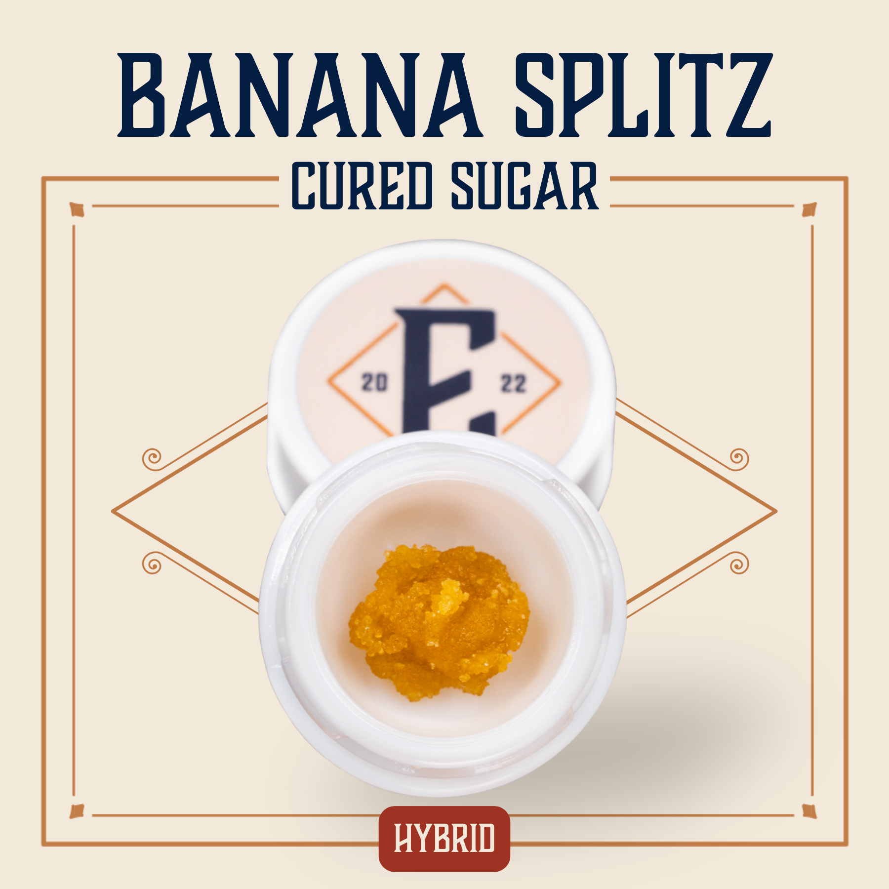 Photograph of product: Banana Splitz Cured Sugar
