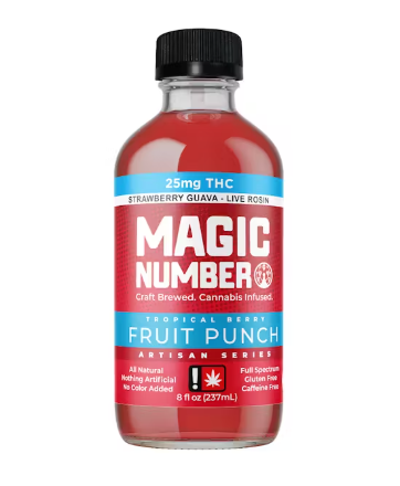 Photograph of product: 25mg Fruit Punch - Magic Number