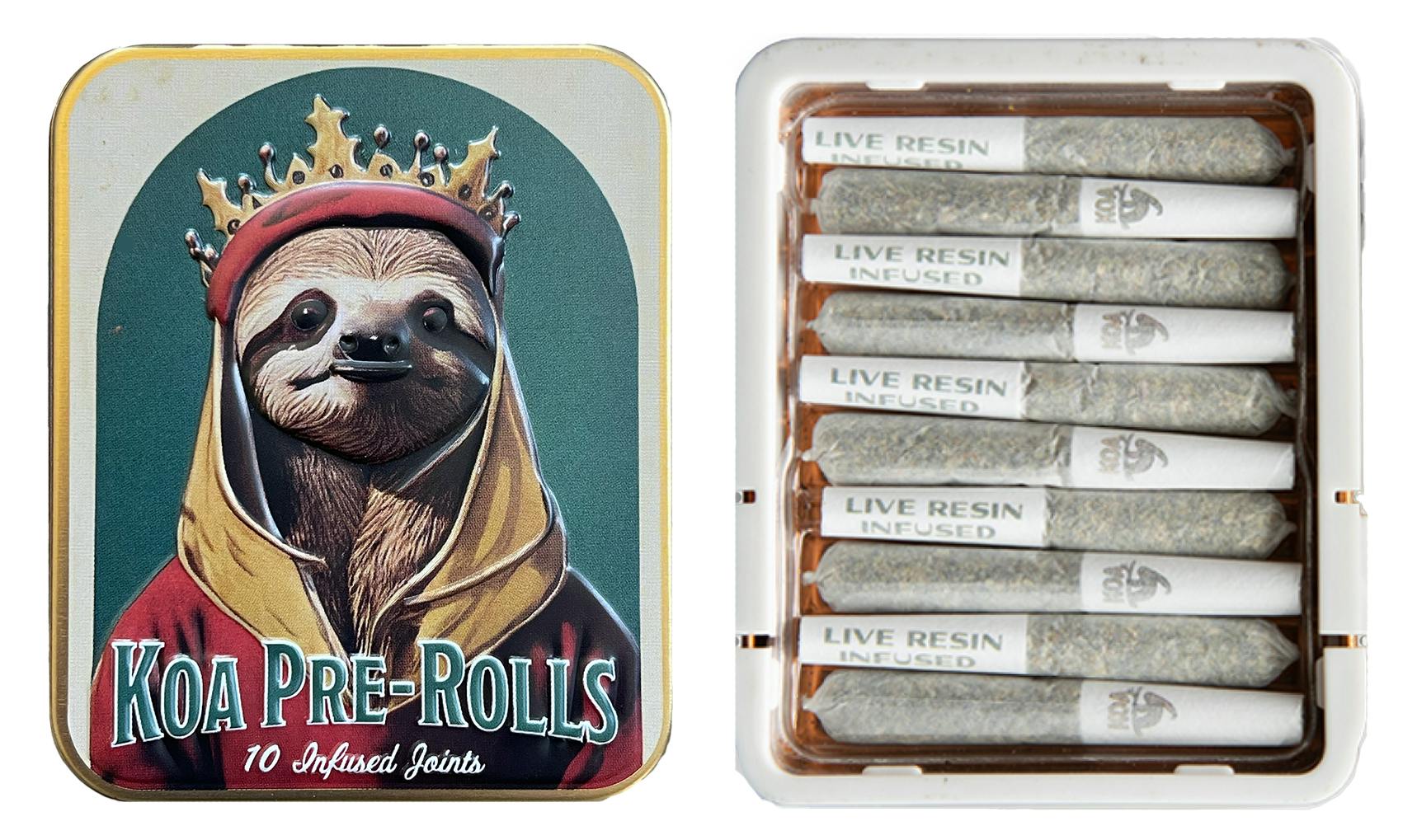 Photograph of product: KOA | Queen Of The South | Infused Pre-Roll | 10pk