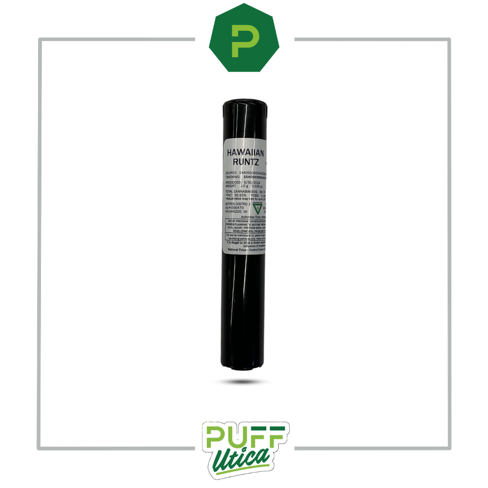 Photograph of product: Mitten Distro Infused Pre-Roll | Green Crack