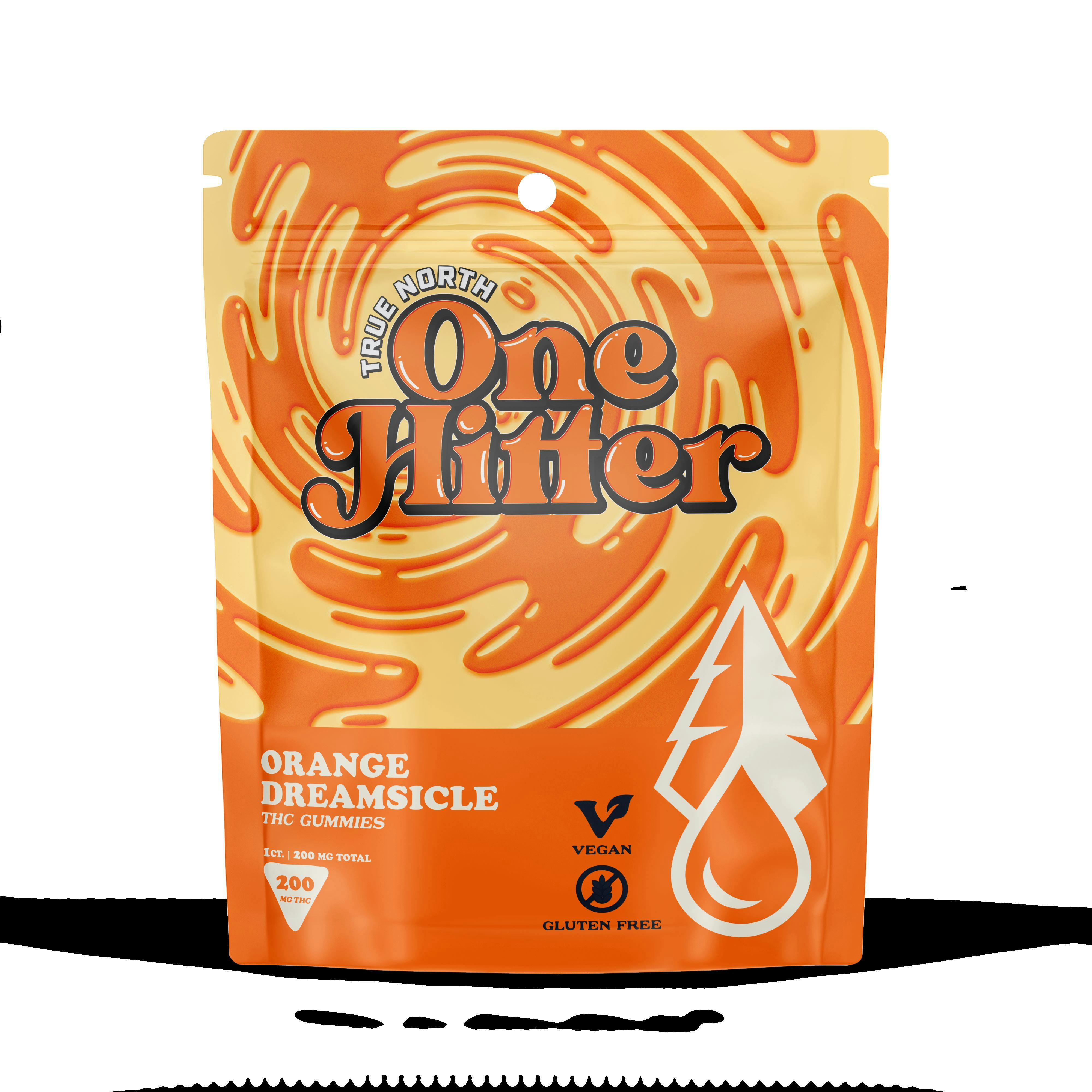 Photograph of product: TN | Orange Dreamsicle One Hitter Gummy | 200mg (AU)