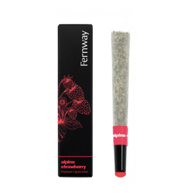 Photograph of product: Fernway Alpine Strawberry 1g Preroll