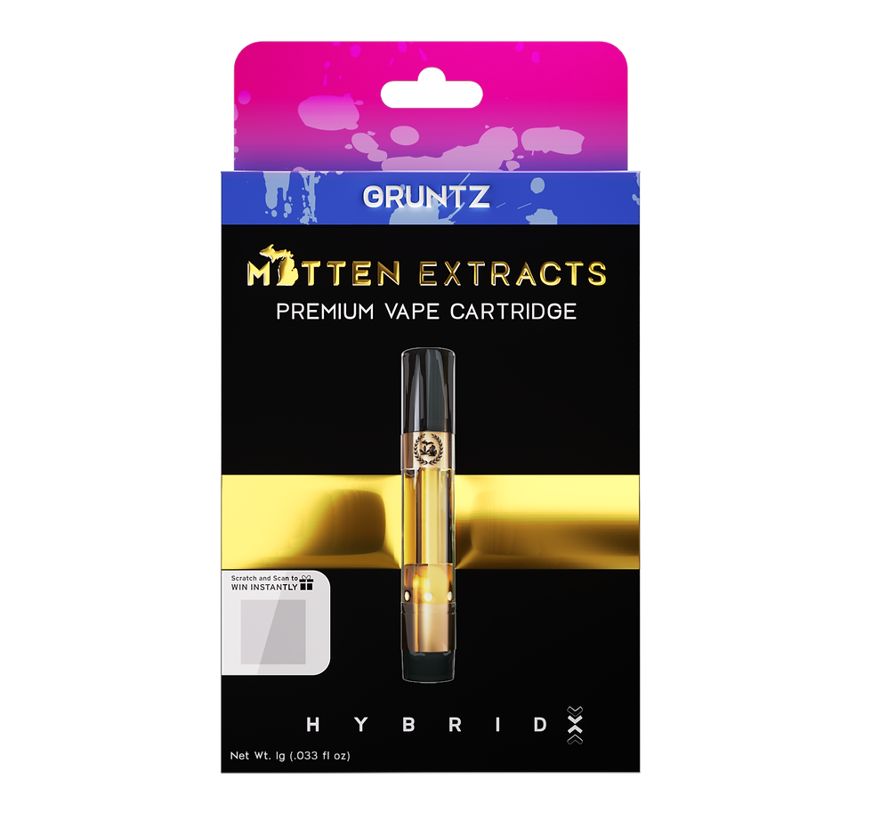 Photograph of product: Mitten Extracts | Gruntz Cartridge