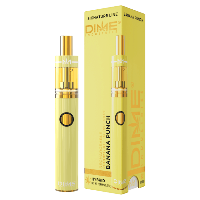 Photograph of product: Banana Punch 1g AIO - 