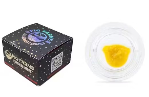 Photograph of product: Fig Farms Live Resin Budder Lucid Blue (H)