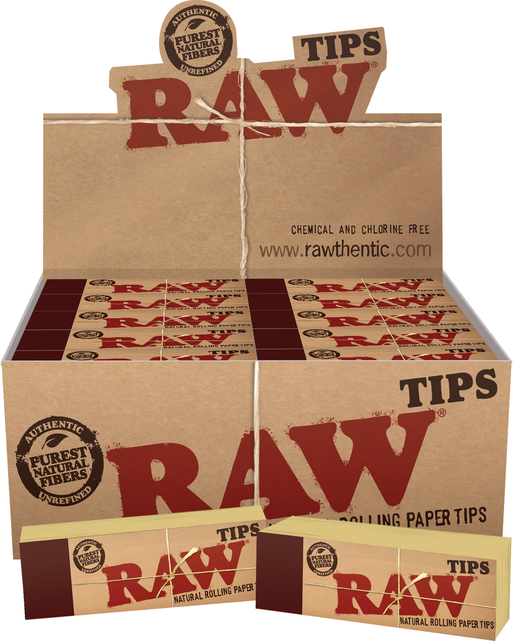 Photograph of product: RAW - Original Tips Regular 50ct