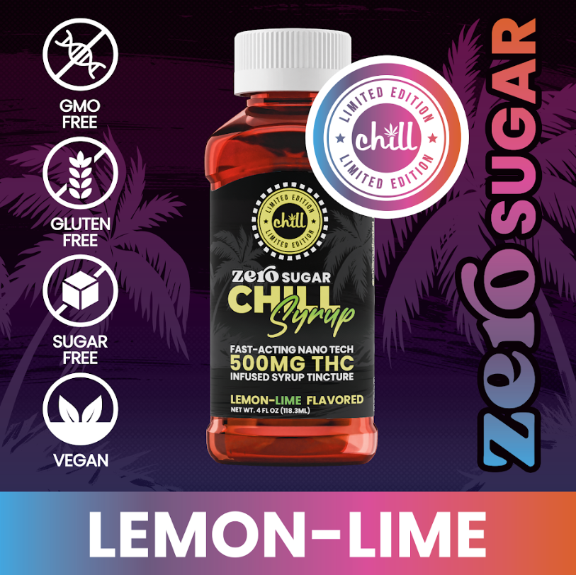 Photograph of product: Zero Sugar Lemon Lime Syrup Tincture