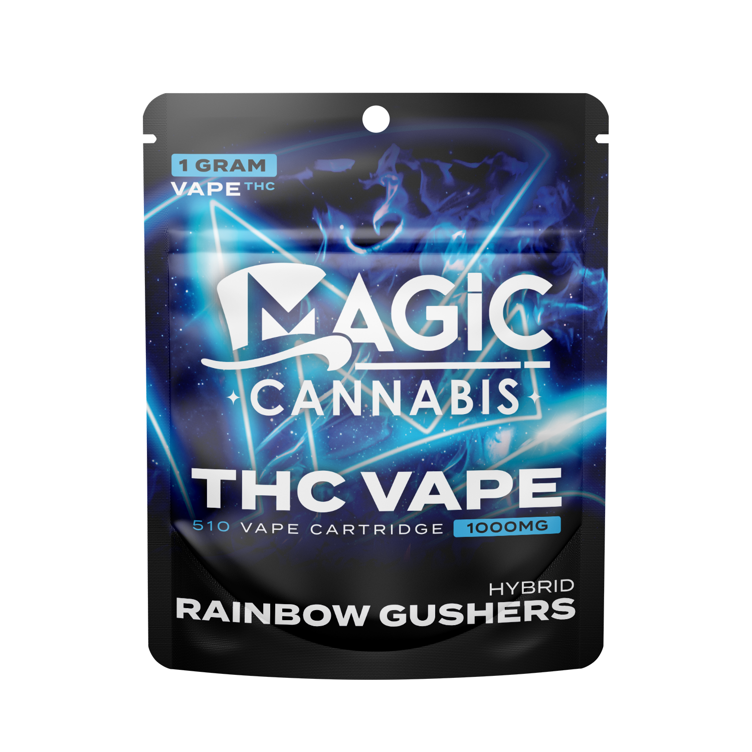 Photograph of Product: MAGIC - RAINBOW GUSHERS - VAPE CART