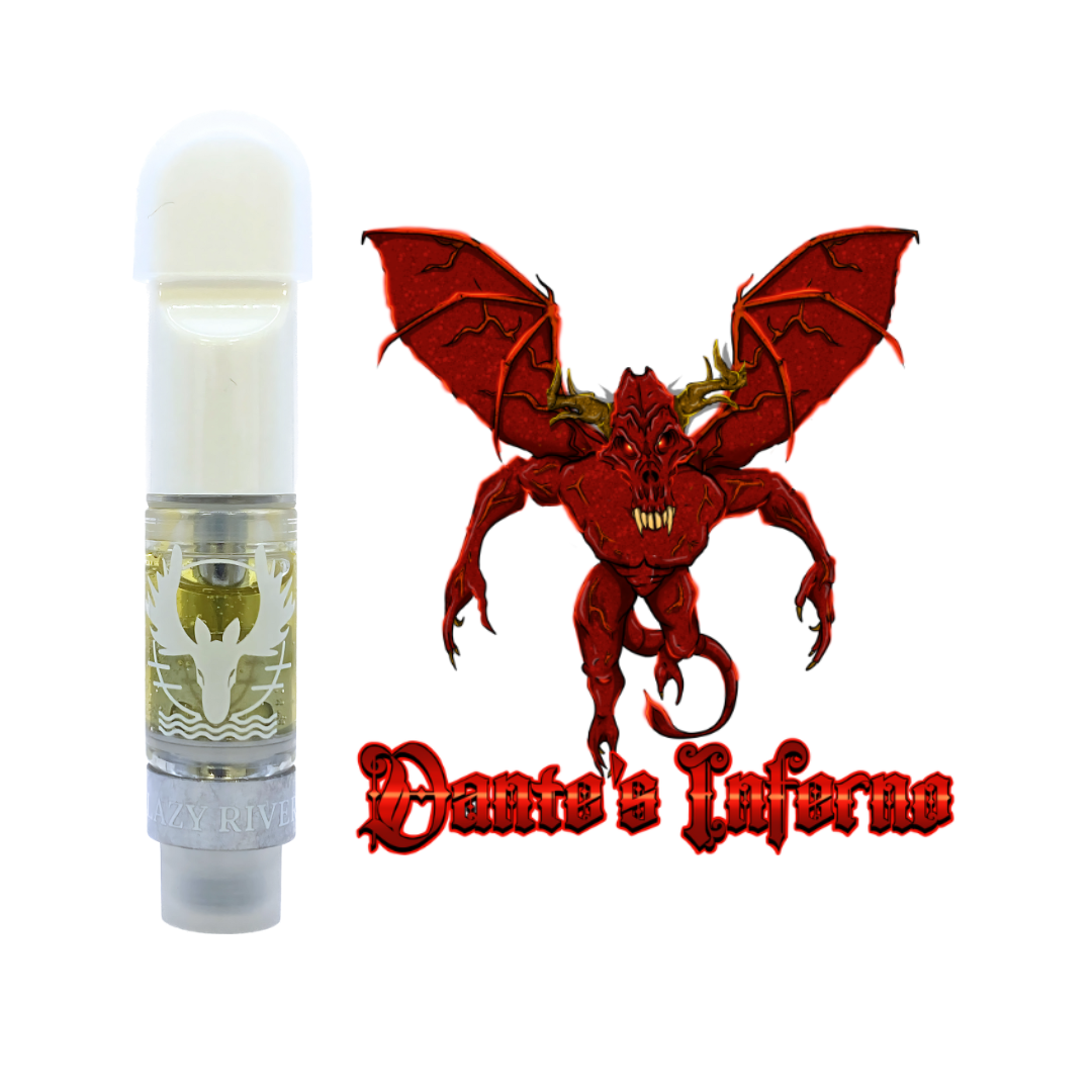 Photograph of product: Dante's Inferno #8 Distillate Cart .5g (TAX INCLUDED)