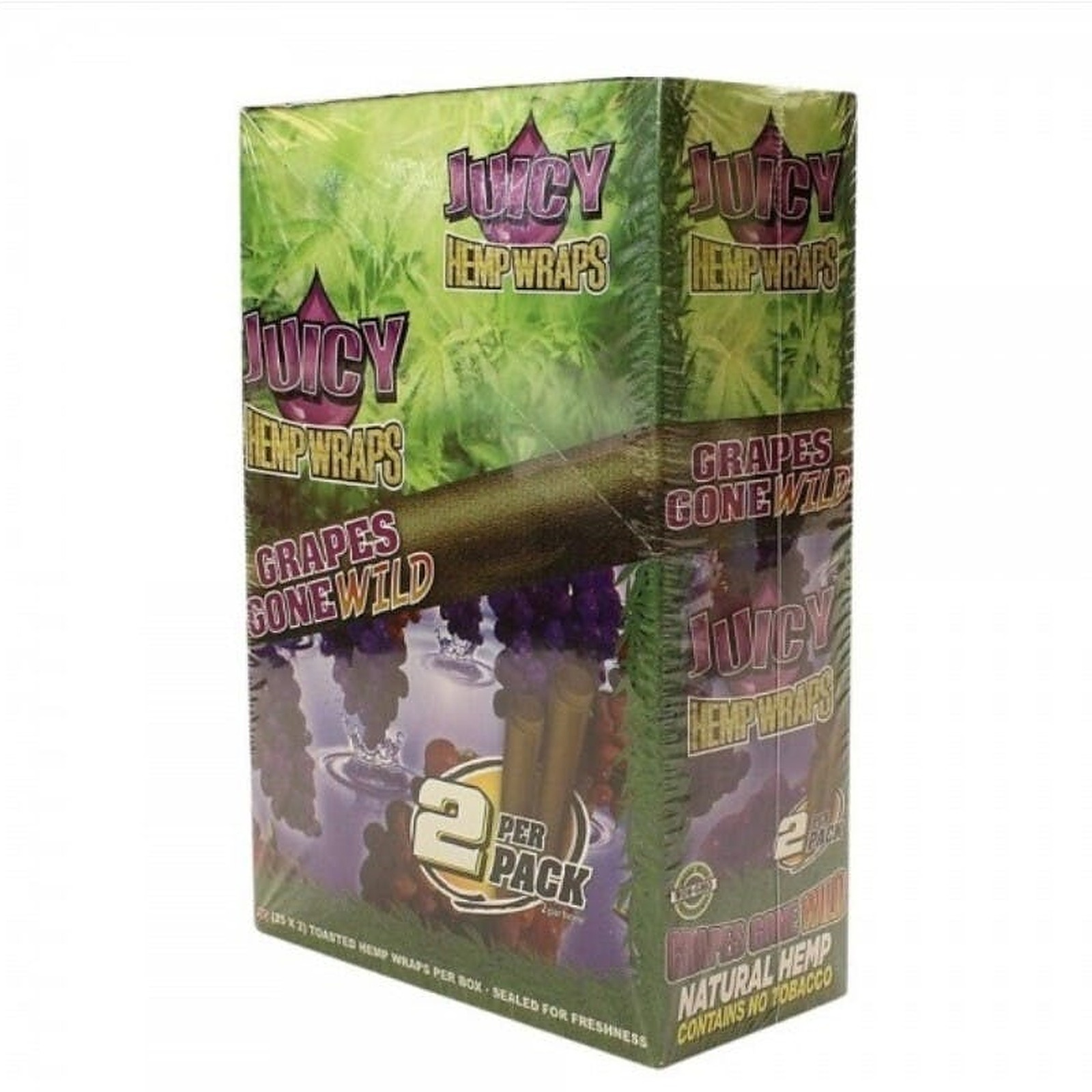 Photograph of product: papers/wraps JUICY BLUNTS, natural or assorted flavors