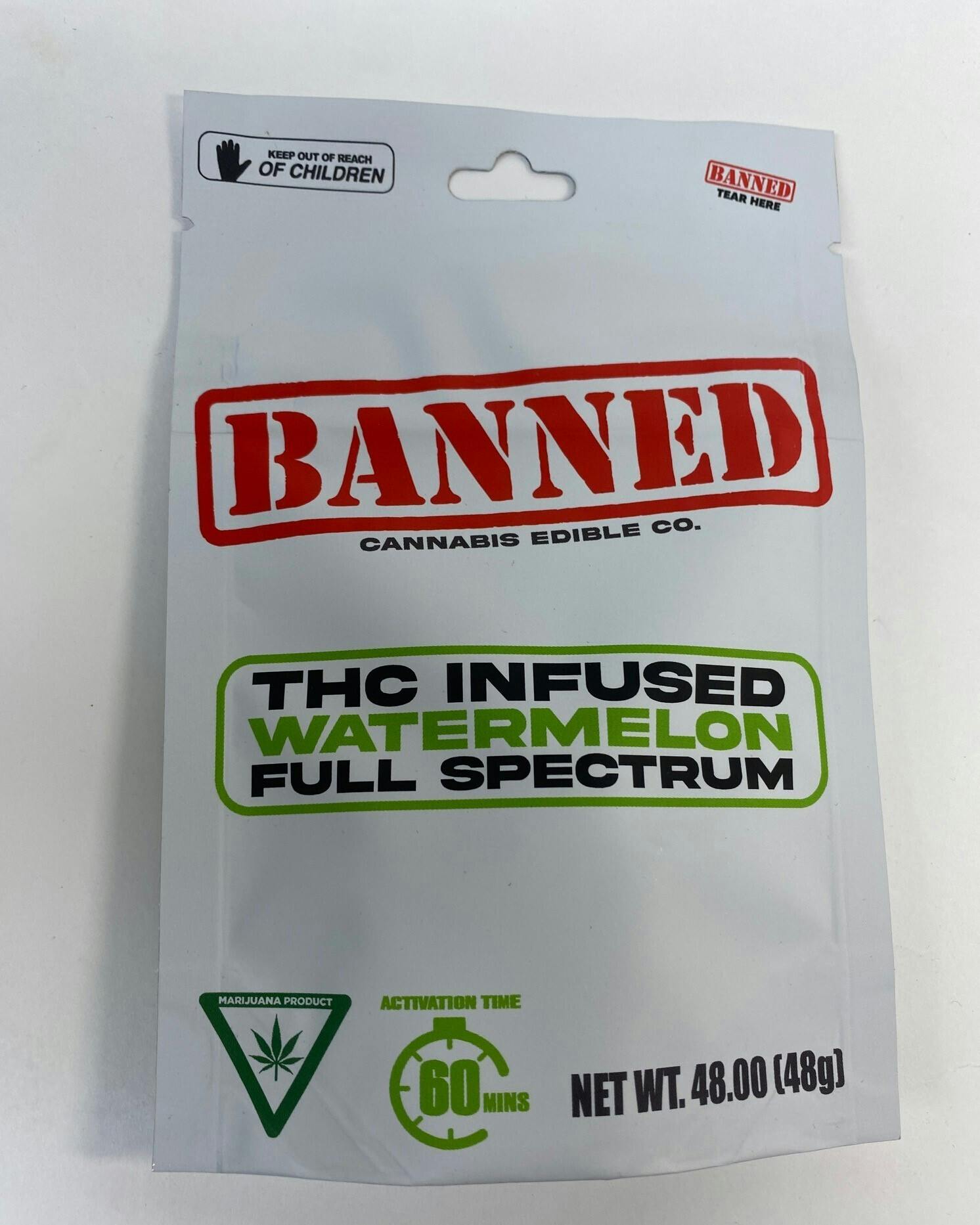 Photograph of product: Banned | Watermelon | 200 mg
