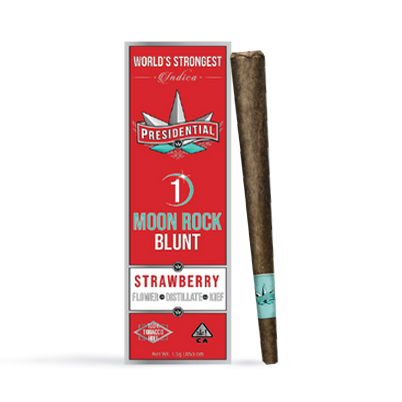 Photograph of product: Strawberry Moon Rock Blunt | 1.5g