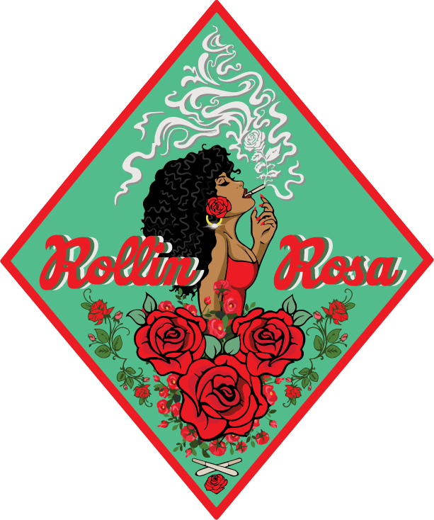 Photograph of product: Rolling Tray | Rollin Rosa
