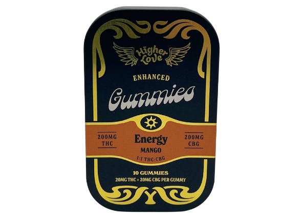 Photograph of product: Higher Love Energy Gummies 200mg TH-oui | 200mg CBG