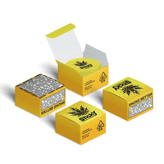 Photograph of product: Sticky - Space Boots Rosin 1g - 