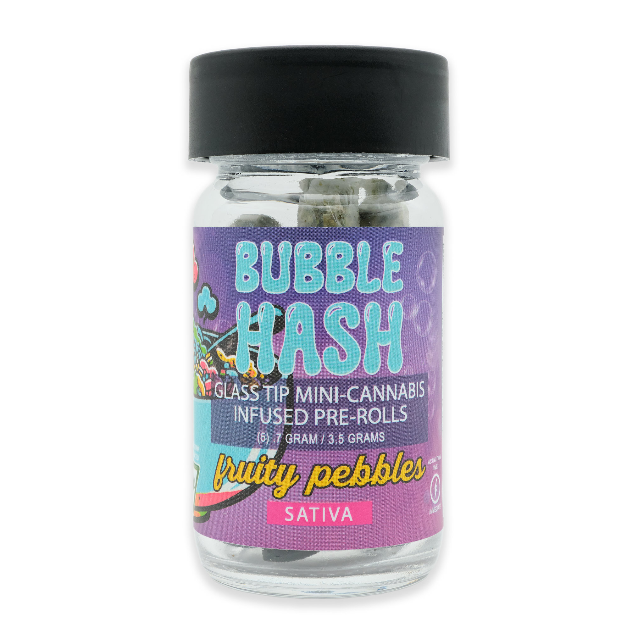 Photograph of product: Fruity Pebbles | 5PK .7G Bubble au chocolat Infused Prerolls