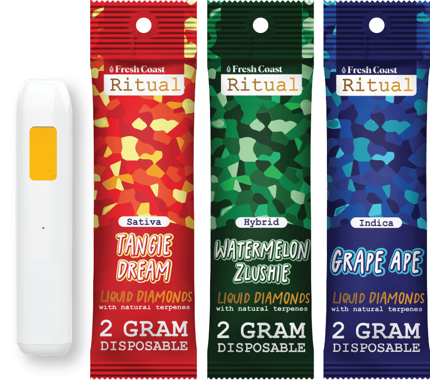 Photograph of product: Pie Hoe Disposable 2g Diamonds+Sauce