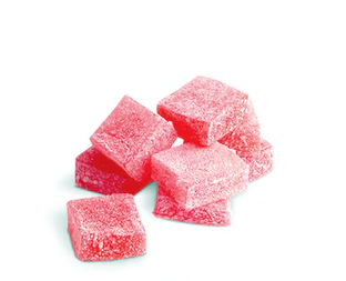 Photograph of product: SMACKERS 250MG STRAWBERRY LEMONADE GUMMY