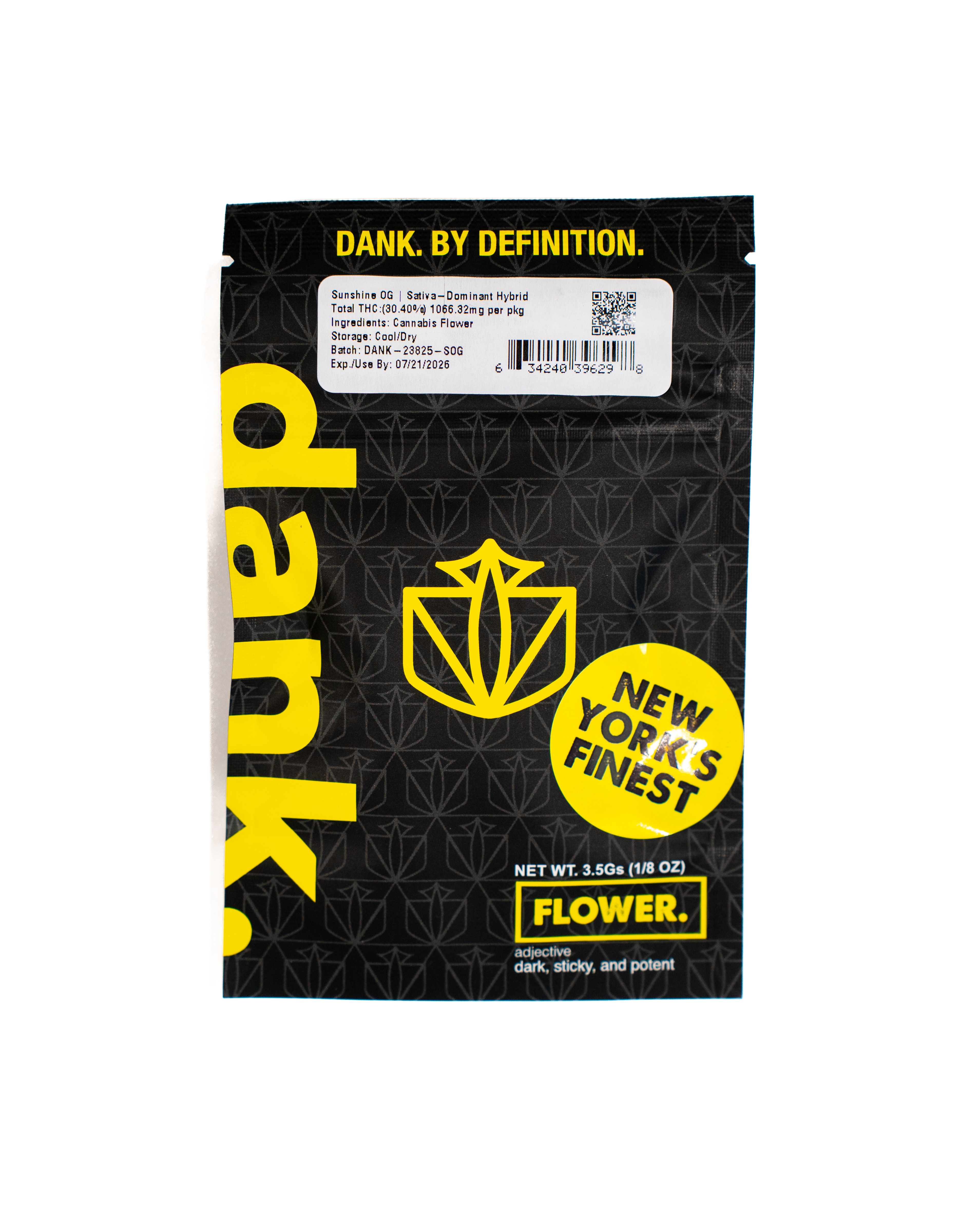 Photograph of product: Dank - Sunshine OG | Sungrown - 3.5g