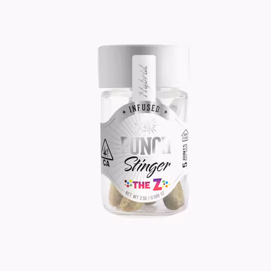Photograph of product: STINGERS | THE Z INFUSED 5 PACK | 2.5G