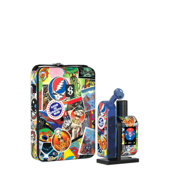 Photograph of product: Studenglass | Grateful Dead Modul + Dok Deluxe | Travel Set